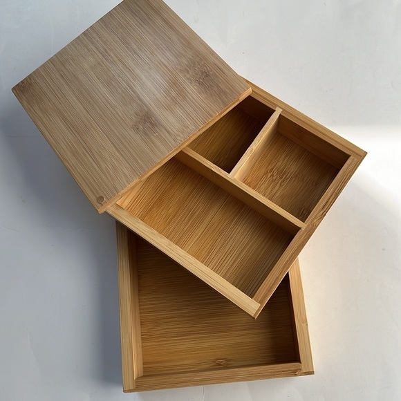 Jewelry Box wooden NWOT - Picture 3 of 9